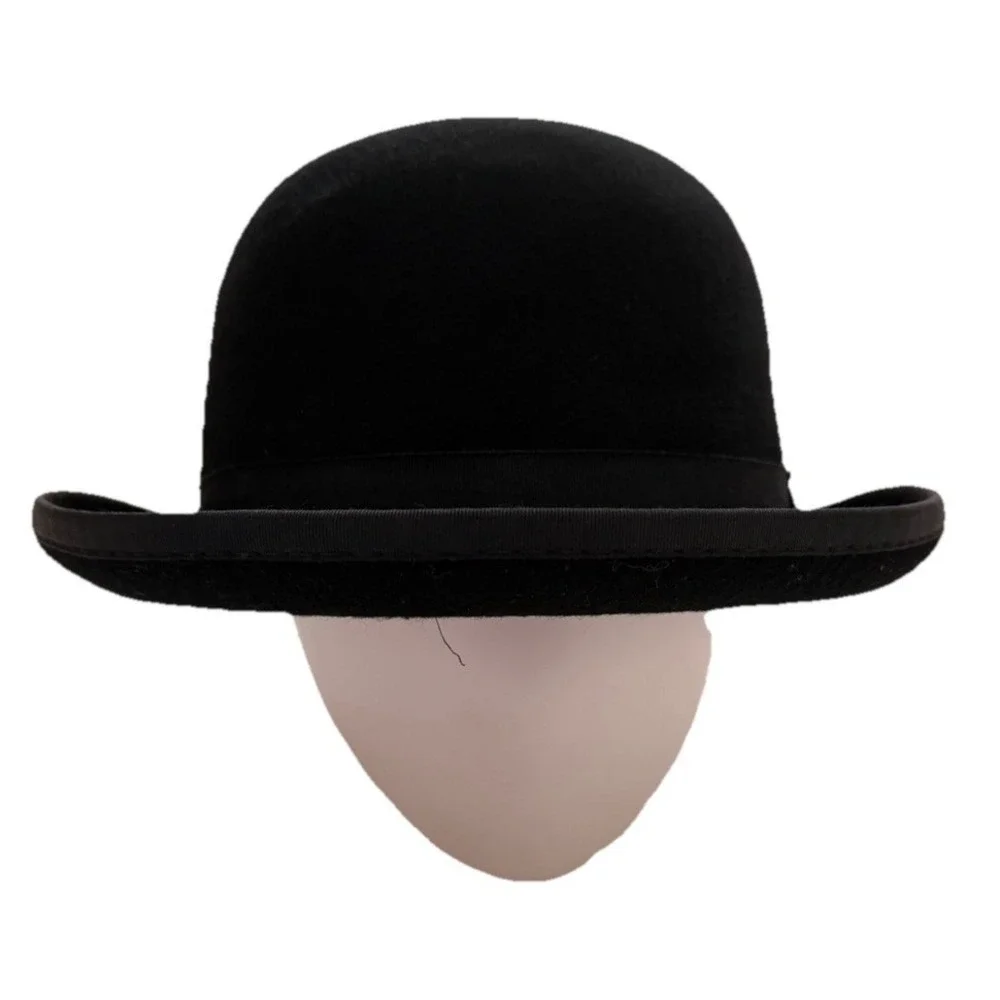 Bailey Of Hollywood Bogan Fedora Black Color, Size Large Made In USA 100% Wool